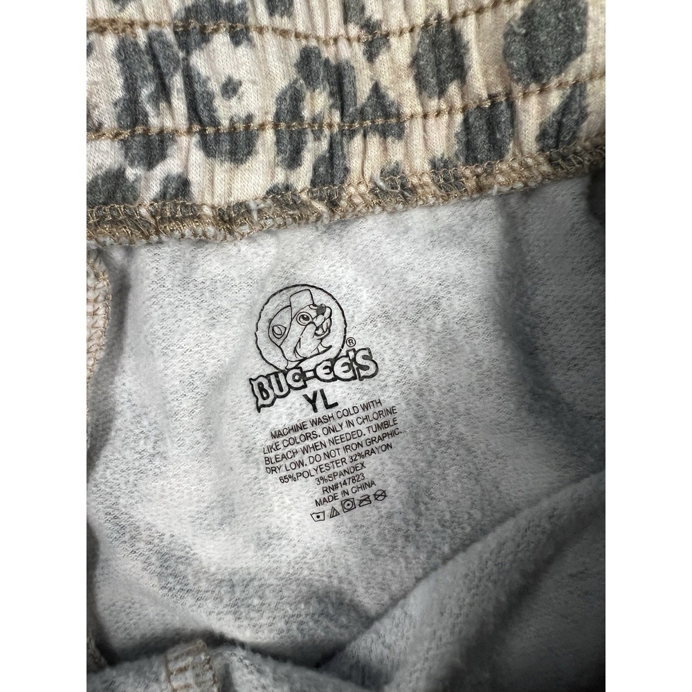 Buc ees Joggers Girls Youth Large‎ YL Multicolor Floral Animal Print Pull On - Picture 10 of 11